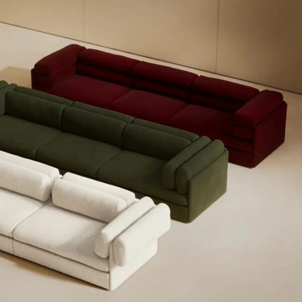 Καναπές Elogio - 1716 – Doeskin, 102,5×270×78