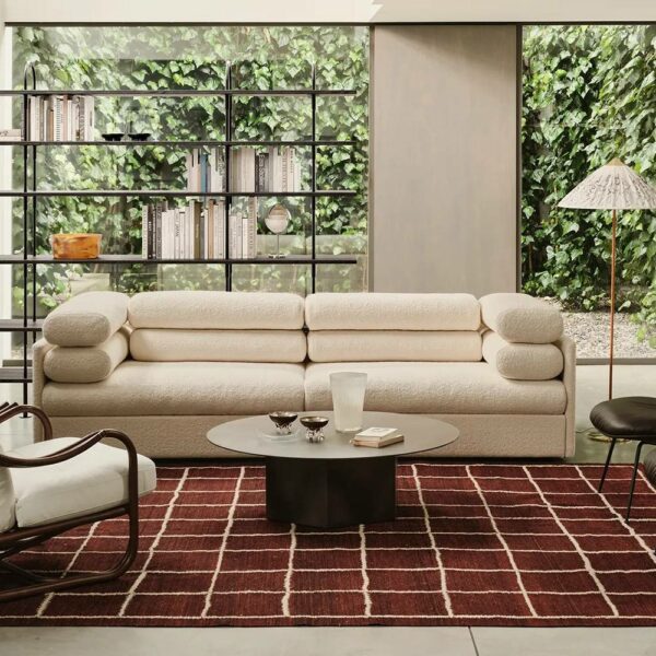 Καναπές Elogio - 1716 – Doeskin, 102,5×270×78