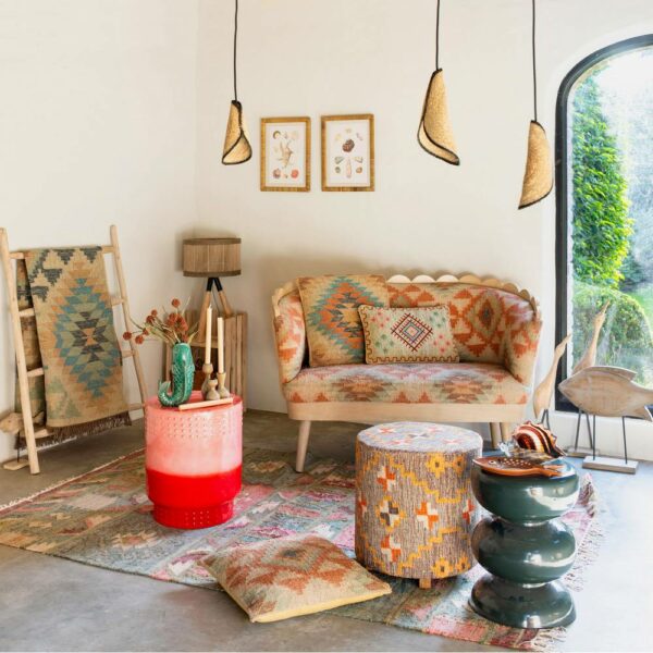 Σκαμπώ - Pastel Pink, 41xH49