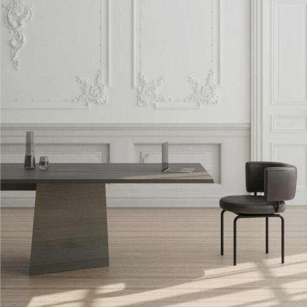 Τραπέζι Varan - Oak Wengé Dark, 280x110xH74,5