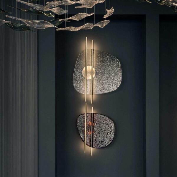 Απλίκα Clip 4050/AP45 - Glossy / Bronze, 46×9×H64