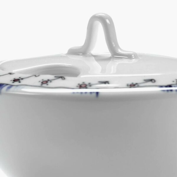 Μπωλ Sugar Anemone Milk Midnight Flowers - Χειροποίητο,10×10×7,5