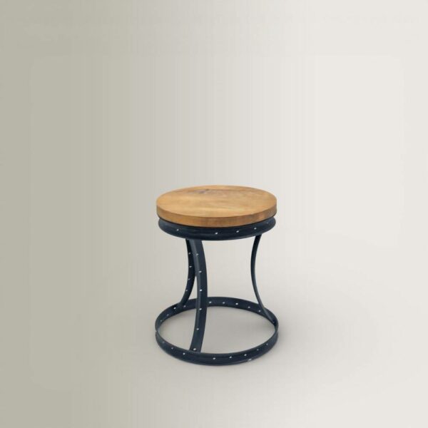 Σκαμπώ Ring - Iron + Wood