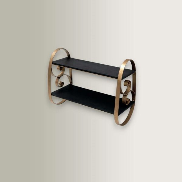 Κρεμάστρα Τοίχου Gold - Iron + Wdn