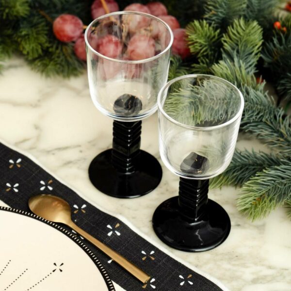 Ποτήρι Κρασιού VIn Pause - Μαύρο, H14,7