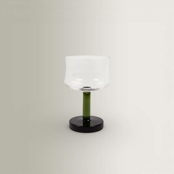 Rio Wine Glass - Green, 8xH13.5