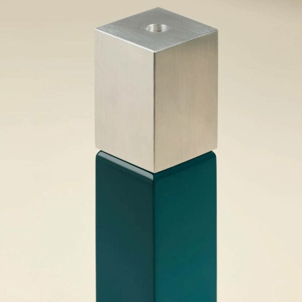 Κηροπήγιο Oscar - Σμαραγδί, 4x4xH23