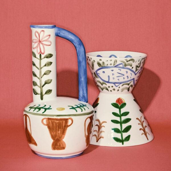 Βάζο Santiago De Borja Aguaje - Κεραμικό, 30×30×33