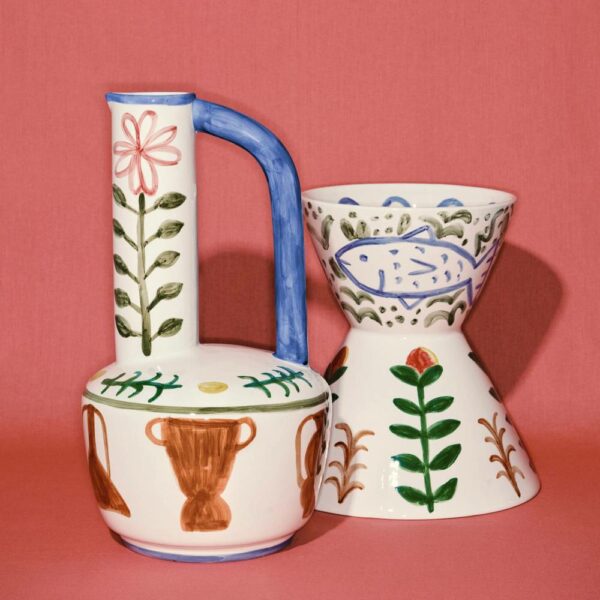 Βάζο Santiago De Borja - Κεραμικό, 25×25×45