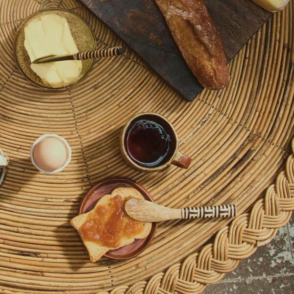 Μαχαίρι Butter Zebra - Natural, 3x1xH16