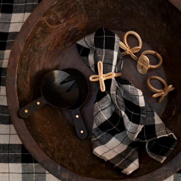 Σετ Σερβιρίσματος Σαλάτας Zen - Ξύλινο, Η17