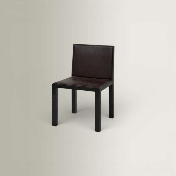 Καρέκλα Wenge - Καφέ, Δέρμα PF006