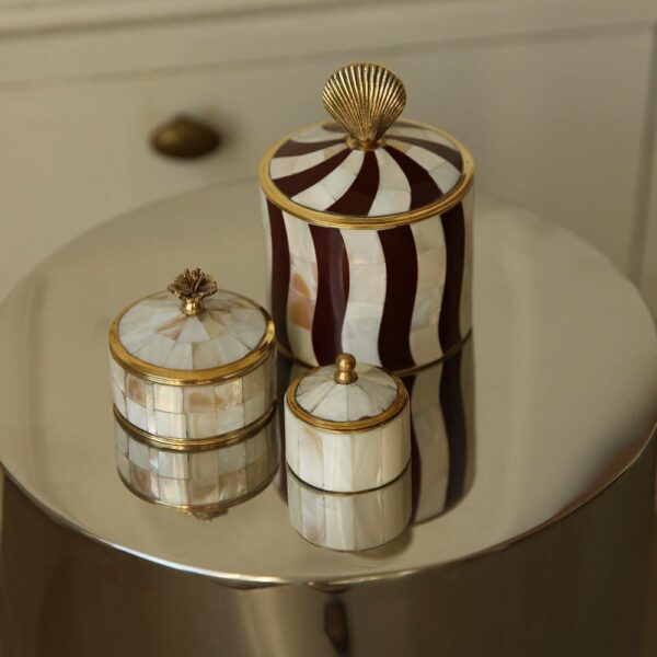 Κουτί Abby - Burgundy, 14x9x9