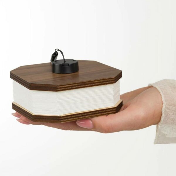 Επιτραπέζιο Φωτιστικό Cake - Brown, 10,3x10