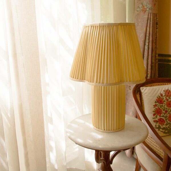 Επιτραπέζιο Φωτιστικό Myra - Silk Buttercup, 57x18x40