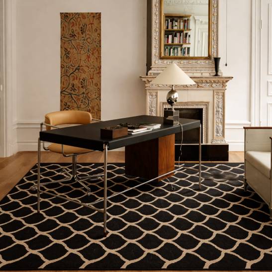 Χαλί Stig - Black/White, 200x300