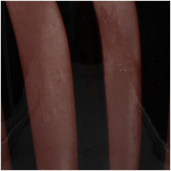 Βάζο Stripe - Καφέ, 14x14x25