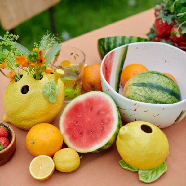 Βάζο Lemon - Κίτρινο, 16x13x15