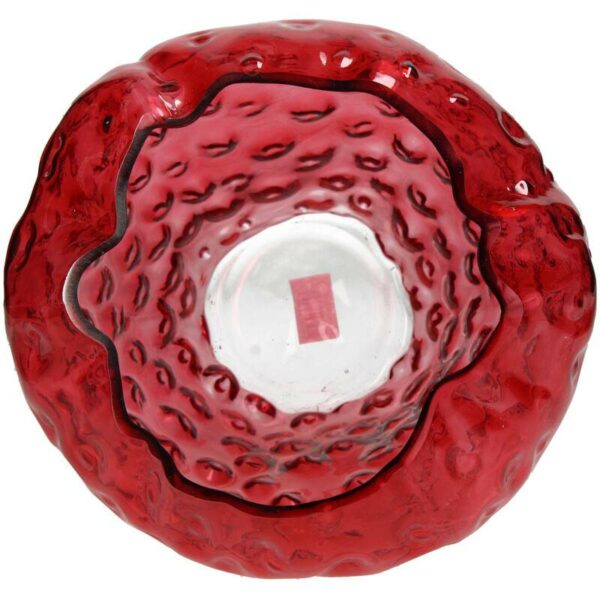 Βάζο Strawberry - Κόκκινο, 21,5x21,5x26