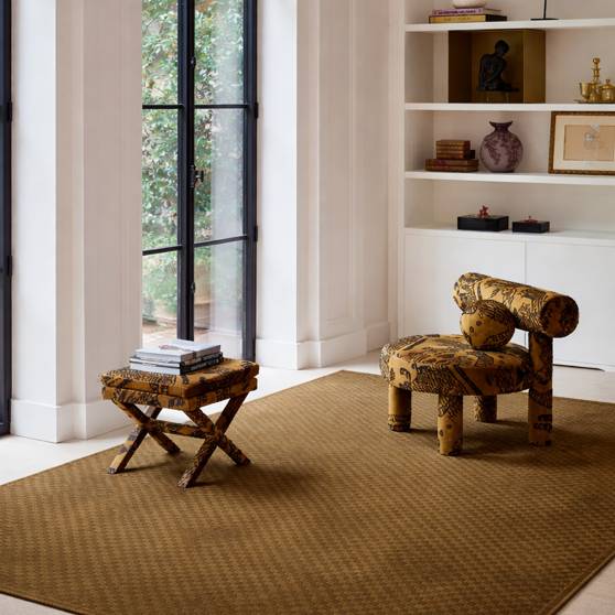 Χαλί Checker - Μουσταρδί, 250x305