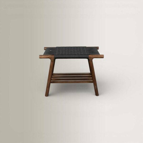 Σκαμπώ Kintaro - Walnut, 60x35x43