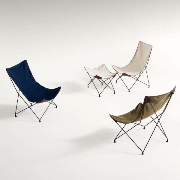 Καρέκλα Lawrence 390 Canvas - Sand Leather Z37