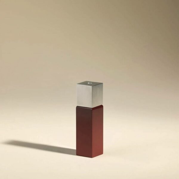 Oscar Candlestick – Red, 4x4xH15