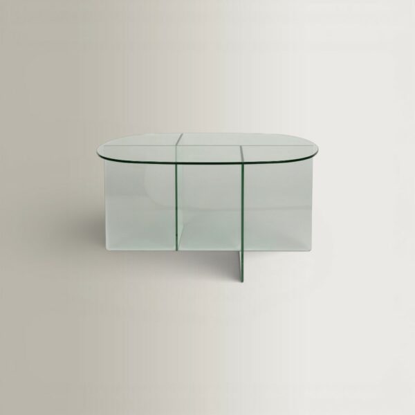 Τραπεζάκι Σαλονιού Linea - Transparent, 80x60x40