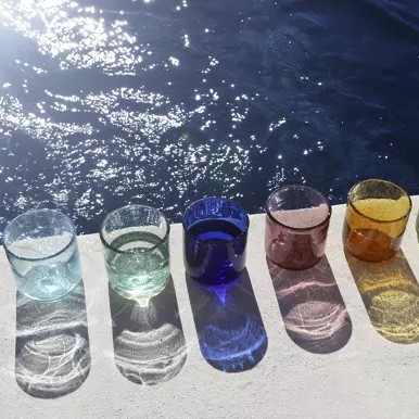 Ποτήρι Vico - Amber, D8xH8.2