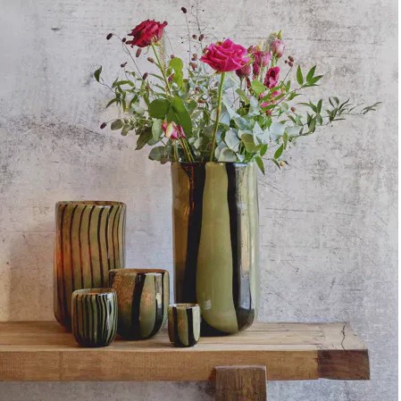 Βάζο Cannes - Χακί, 16xH30