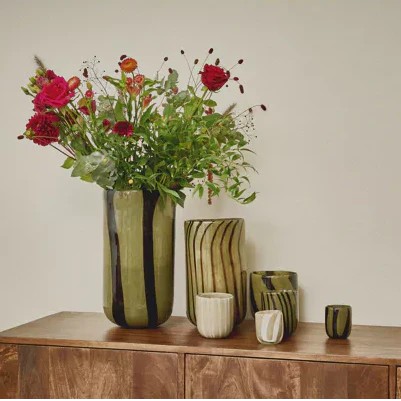 Βάζο Cannes - Χακί, 16xH30