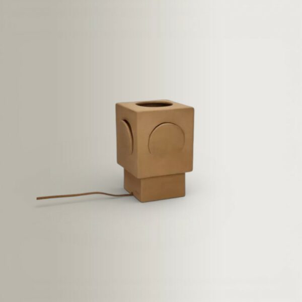 Επιτραπέζιο Φωτιστικό Eclipse - Ocher, 13x13xH20,5