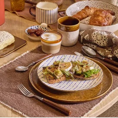 Σετ/16 Μαχαιροπίρουνα Dali - Stainless Steel